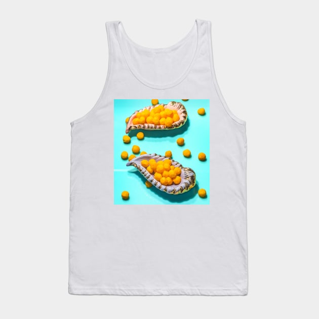 Cheese Balls Tank Top by Noah Fecks